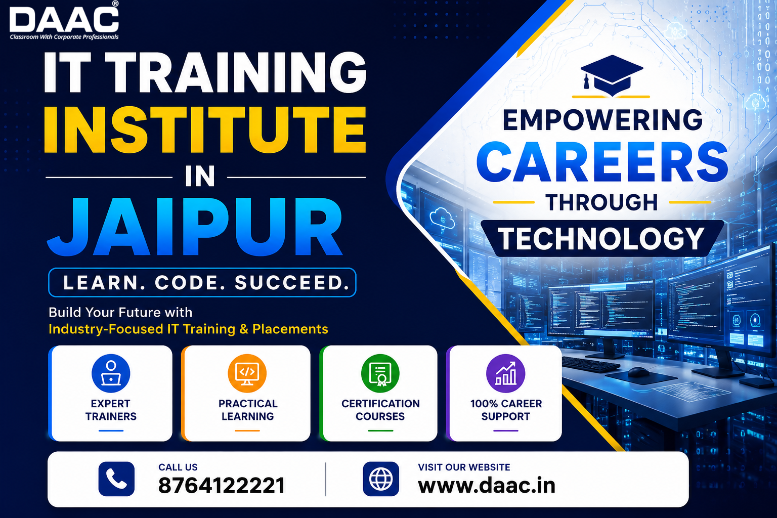 IT Training Institute in Jaipur – DAAC Institute