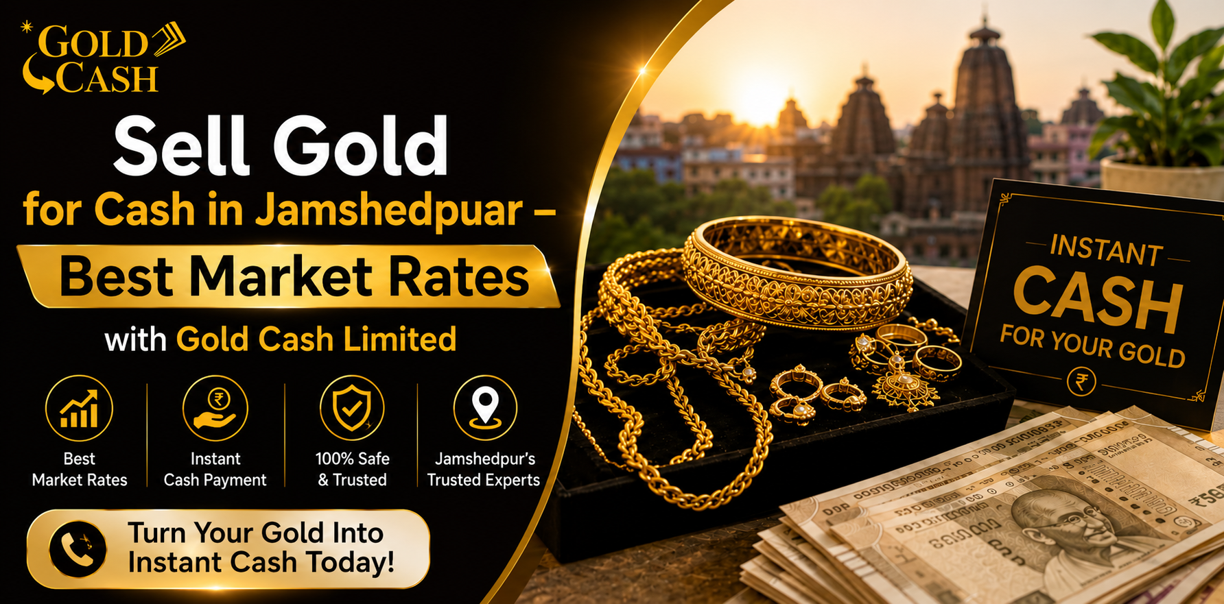Best Place to Sell Gold in Jamshedpur – Get Instant Cash at the Best Market Price