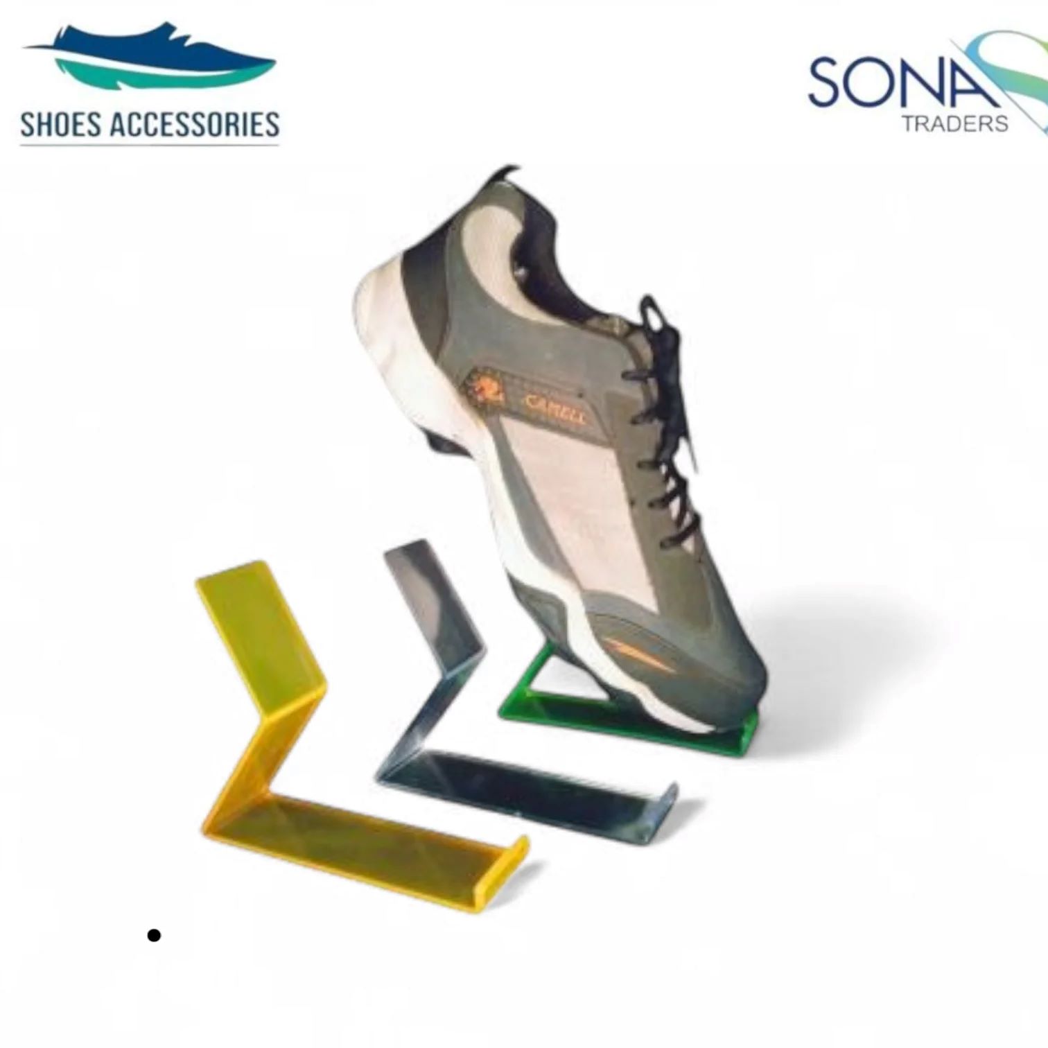 Plastic Shoe Display Stand | Sona Traders