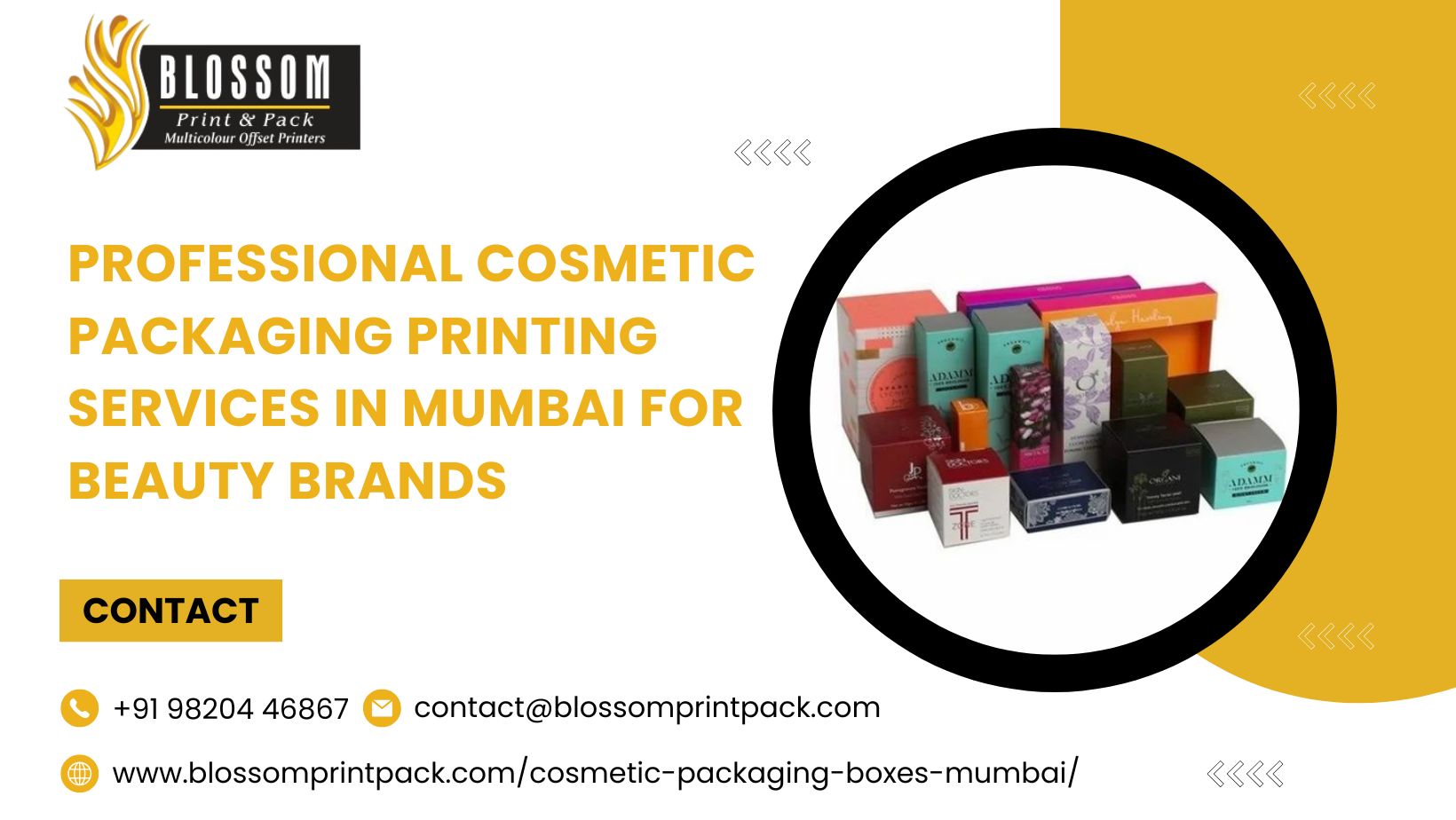 Professional Cosmetic Packaging Printing Services in Mumbai for Beauty Brands