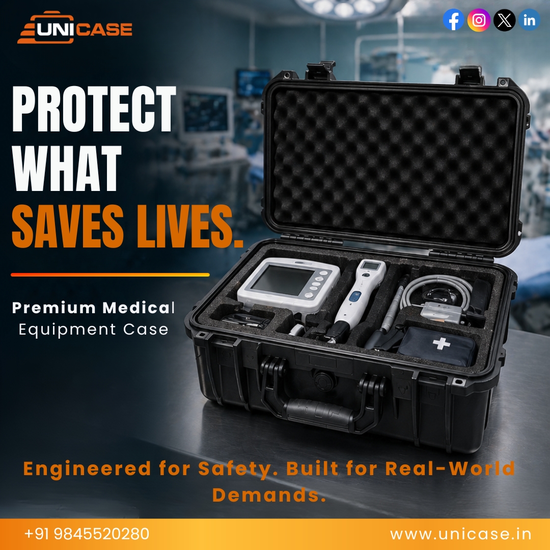 Premium Hard Plastic Cases with Custom Foam for Professional Equipment Protection – Unicase