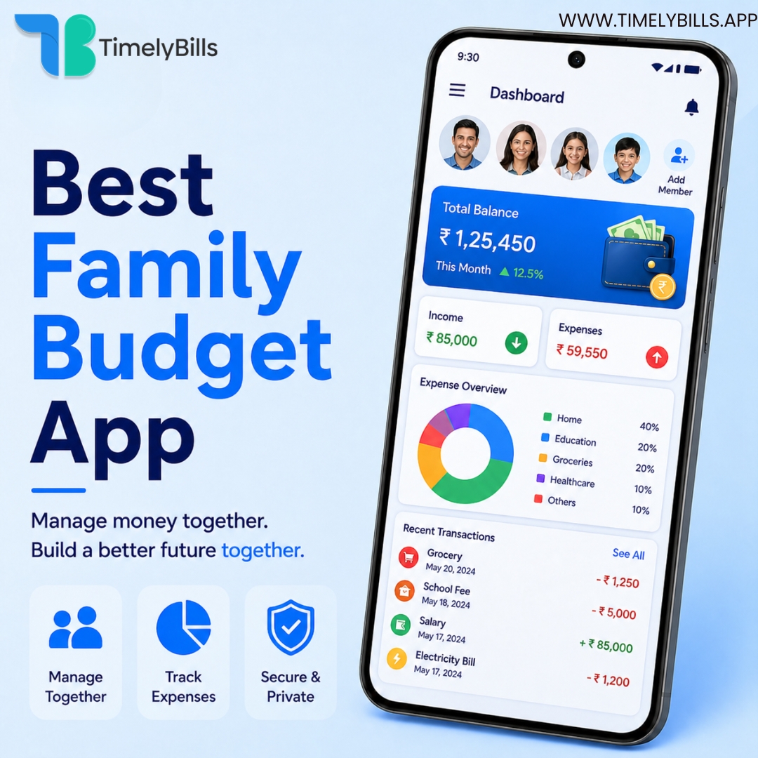 Best Bill Reminder & Expense Manager App for Better Financial Management – Timelybills