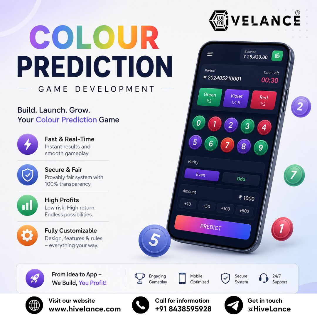 Trusted Colour Prediction Game Developers Creating High-Performance Platforms