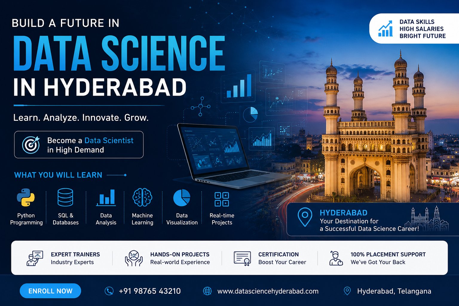 Learn Data Science, Machine Learning & AI in Hyderabad
