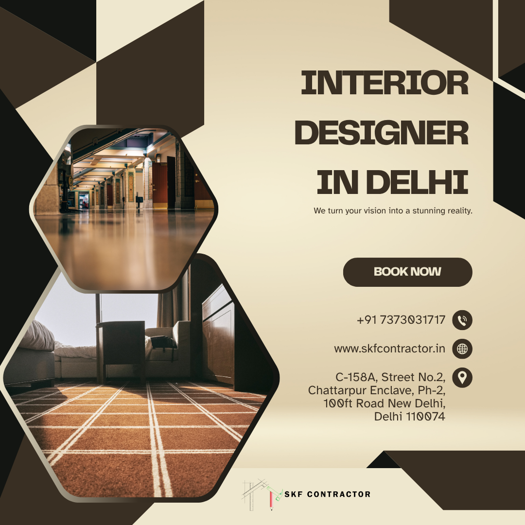 Interior Designer in Delhi – Transform Your Space with Creative Design Solutions