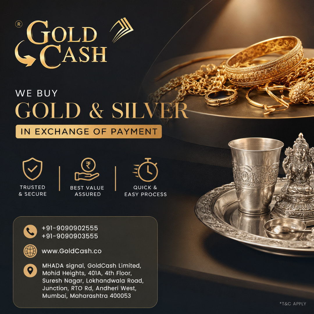 Best Place to Sell Gold & Silver in Mumbai – Gold Cash Limited