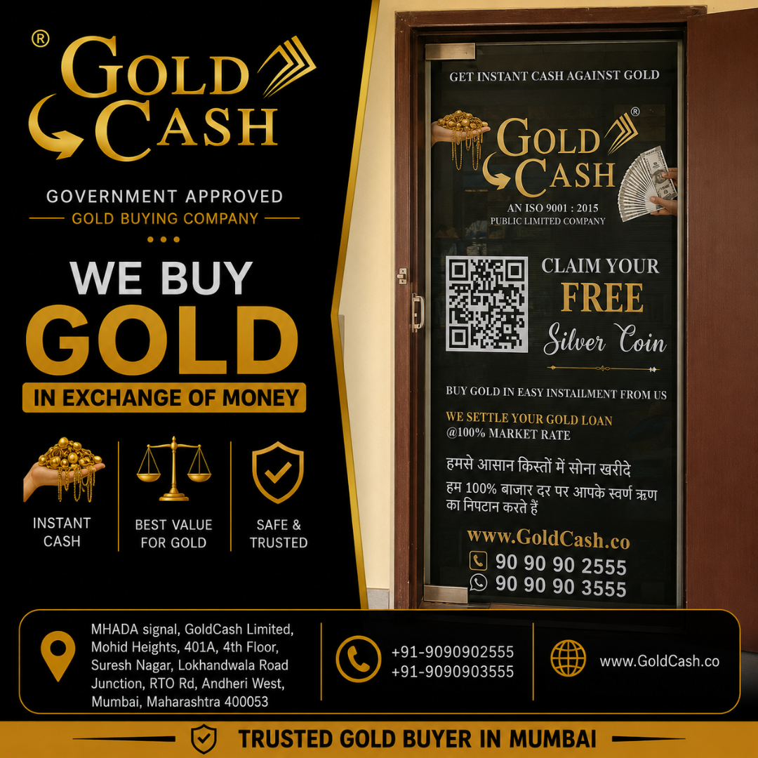 Gold Buyer Mumbai – Gold Cash Limited