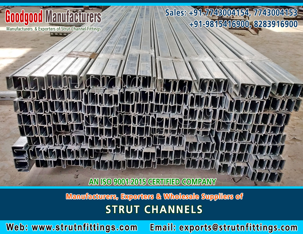 Strut Support Systems, Channel Bractery & Fittings manufacturers exporters in india https://www.strutnfittings.com +91-77430-04154, +91-77430-04153, +91-98154-16900, +91-82839-16900