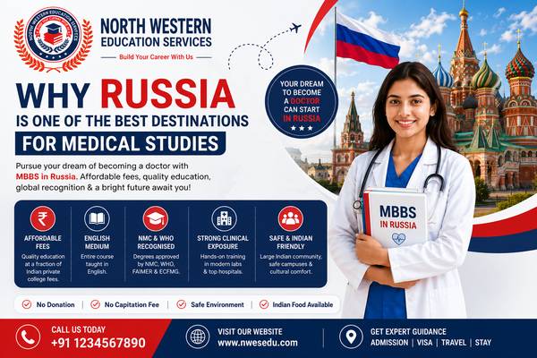 Your White Coat Journey Starts in Russia! 🇷🇺🩺