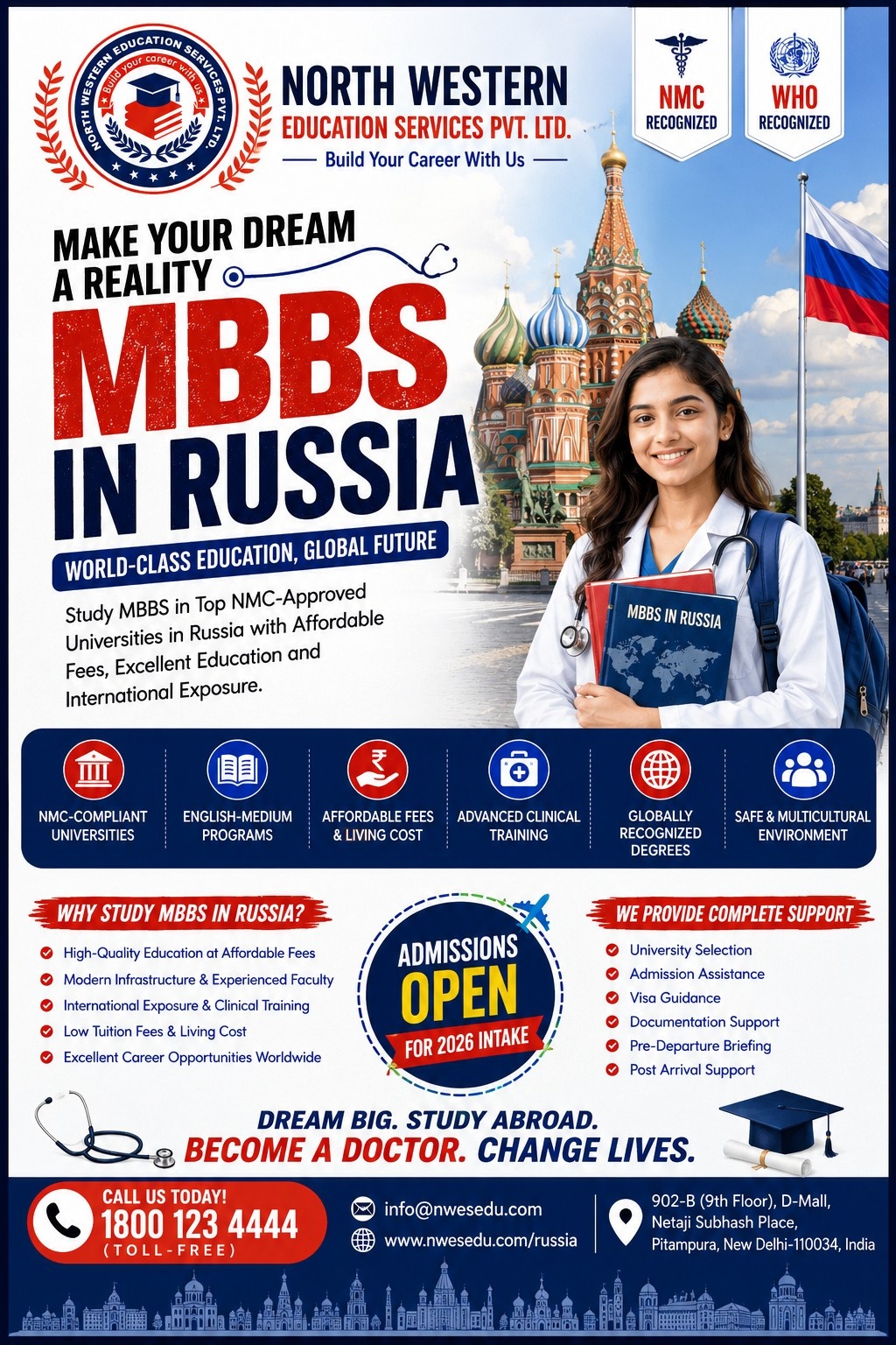 🚀 MBBS in Russia: The Degree That Hits Different! 🇷🇺🩺