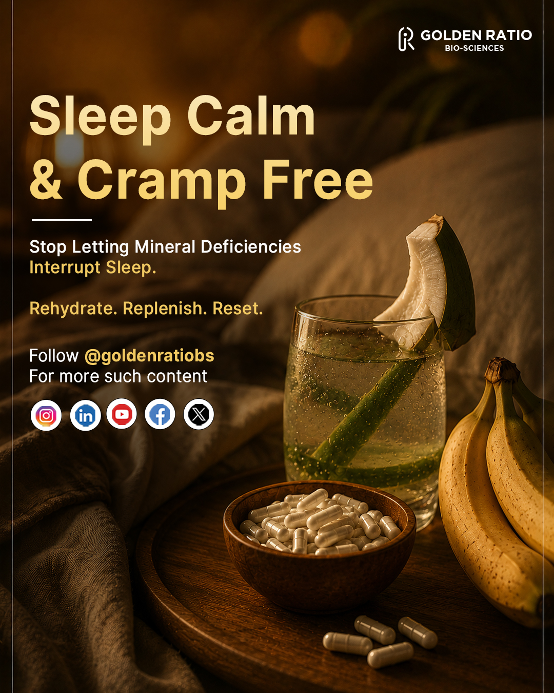 Plant Based Supplements | Nutraceutical Products | Golden Ratio