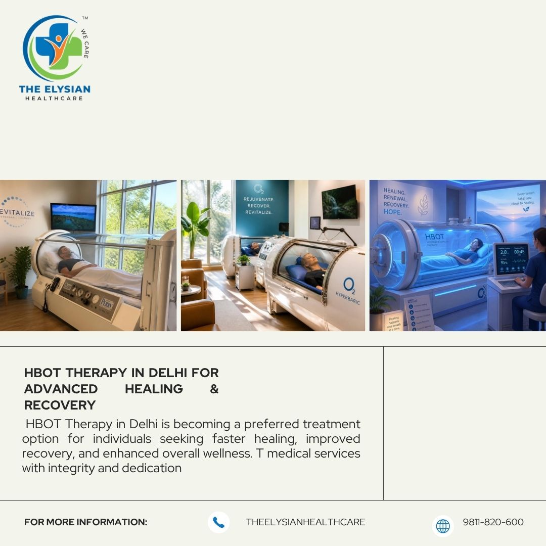 HBOT Therapy in Delhi for Advanced Healing & Recovery