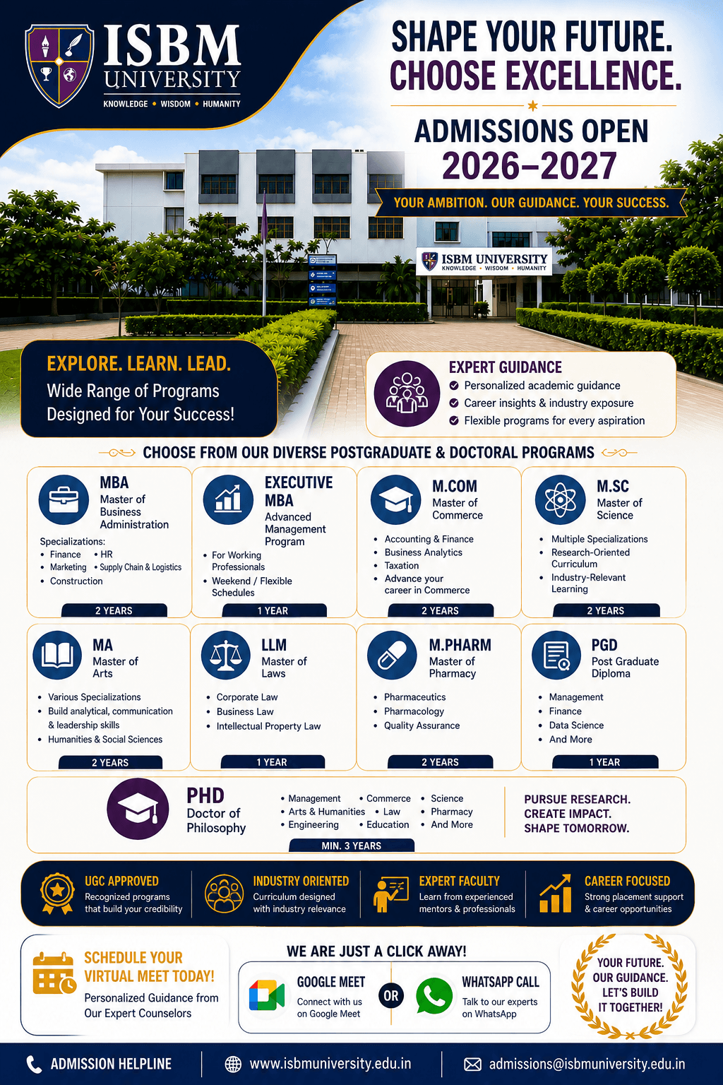 🚀 Turn Dreams into Degrees. Degrees into Careers