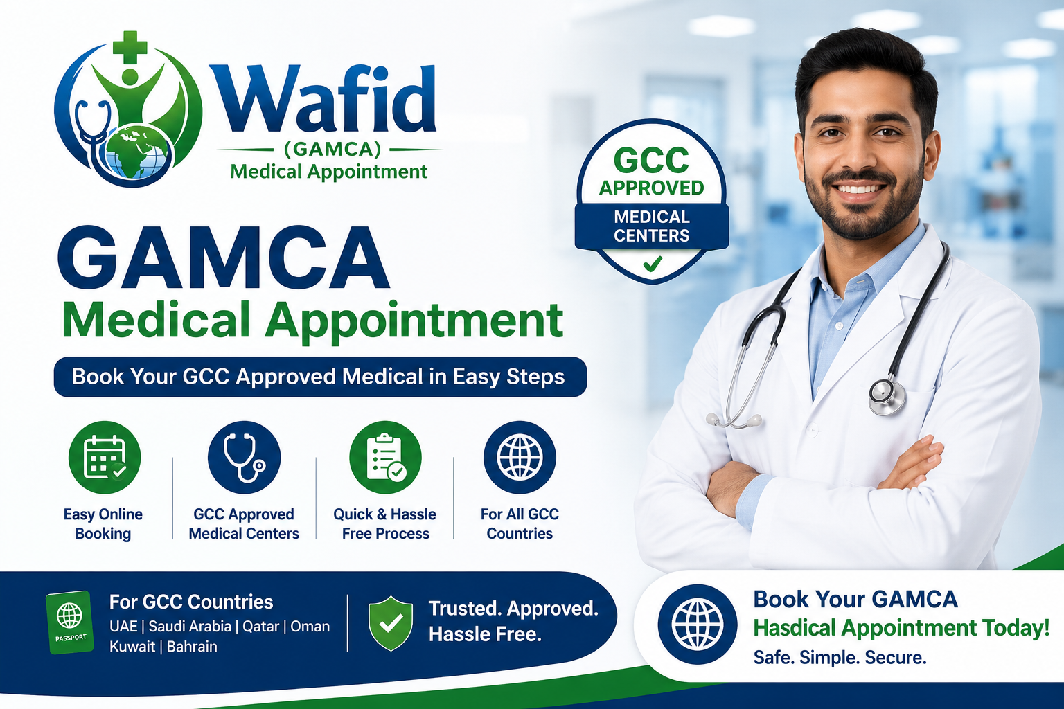 GCC Approved – GAMCA Medical Appointment in Delhi