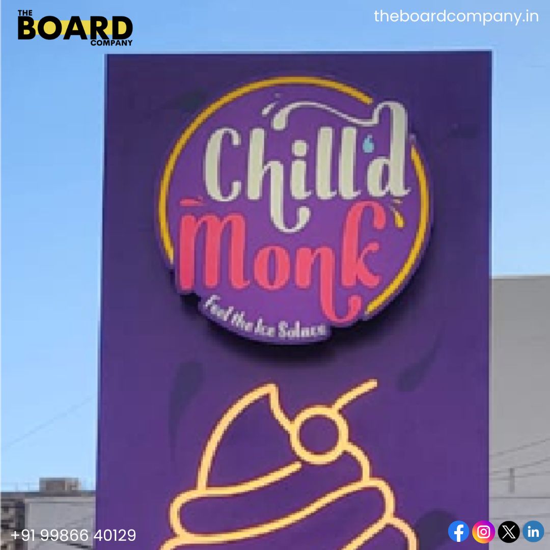 2D LED Board Manufacturing in Bangalore | The Board Company – 5+ Years of Signage Expertise