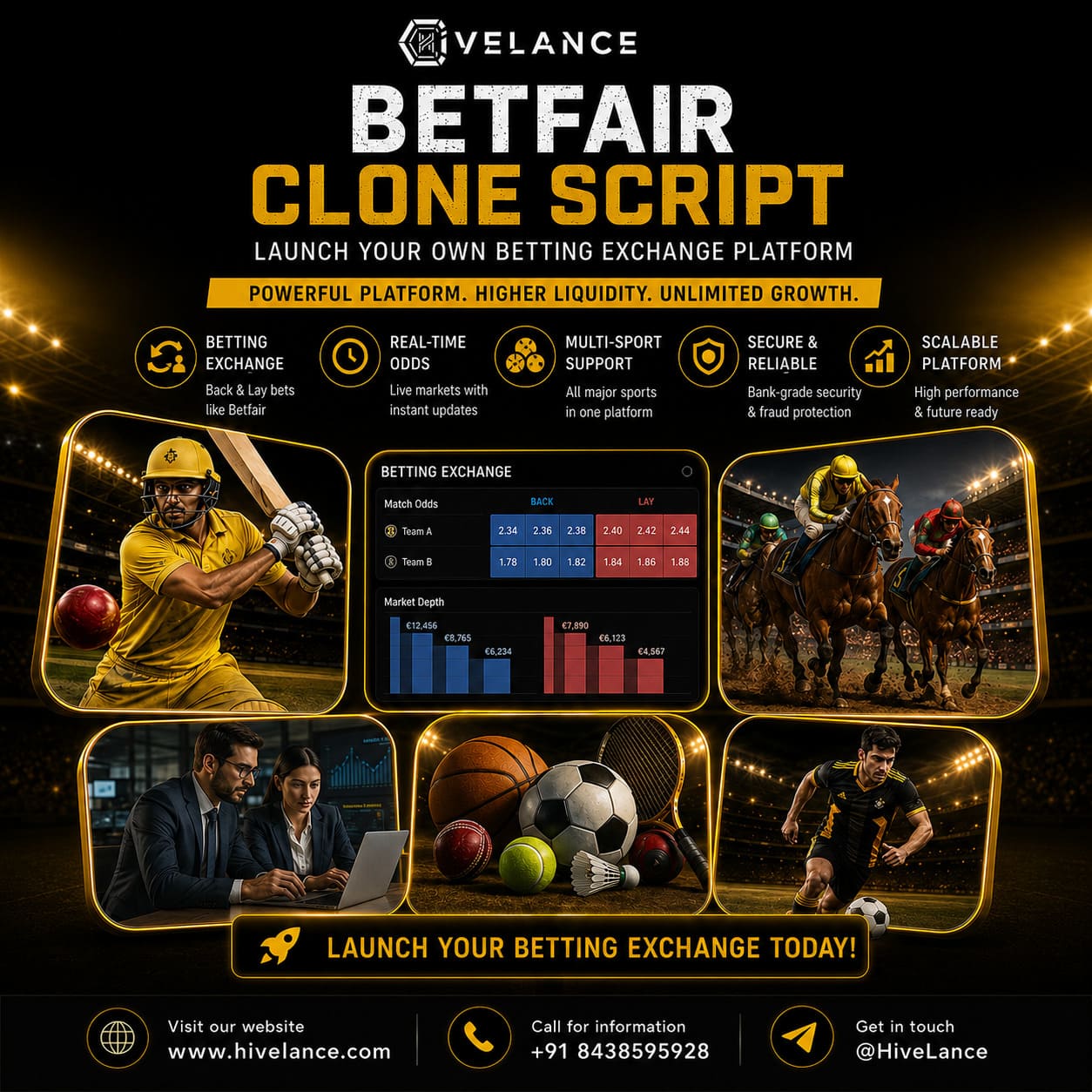 Get a Betfair-Like Betting Exchange App Built – Contact Developers