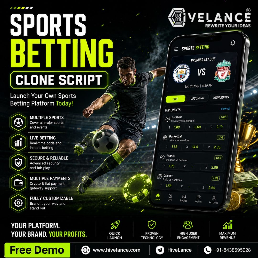 Sports Betting Clone Script with Live Odds API Integration