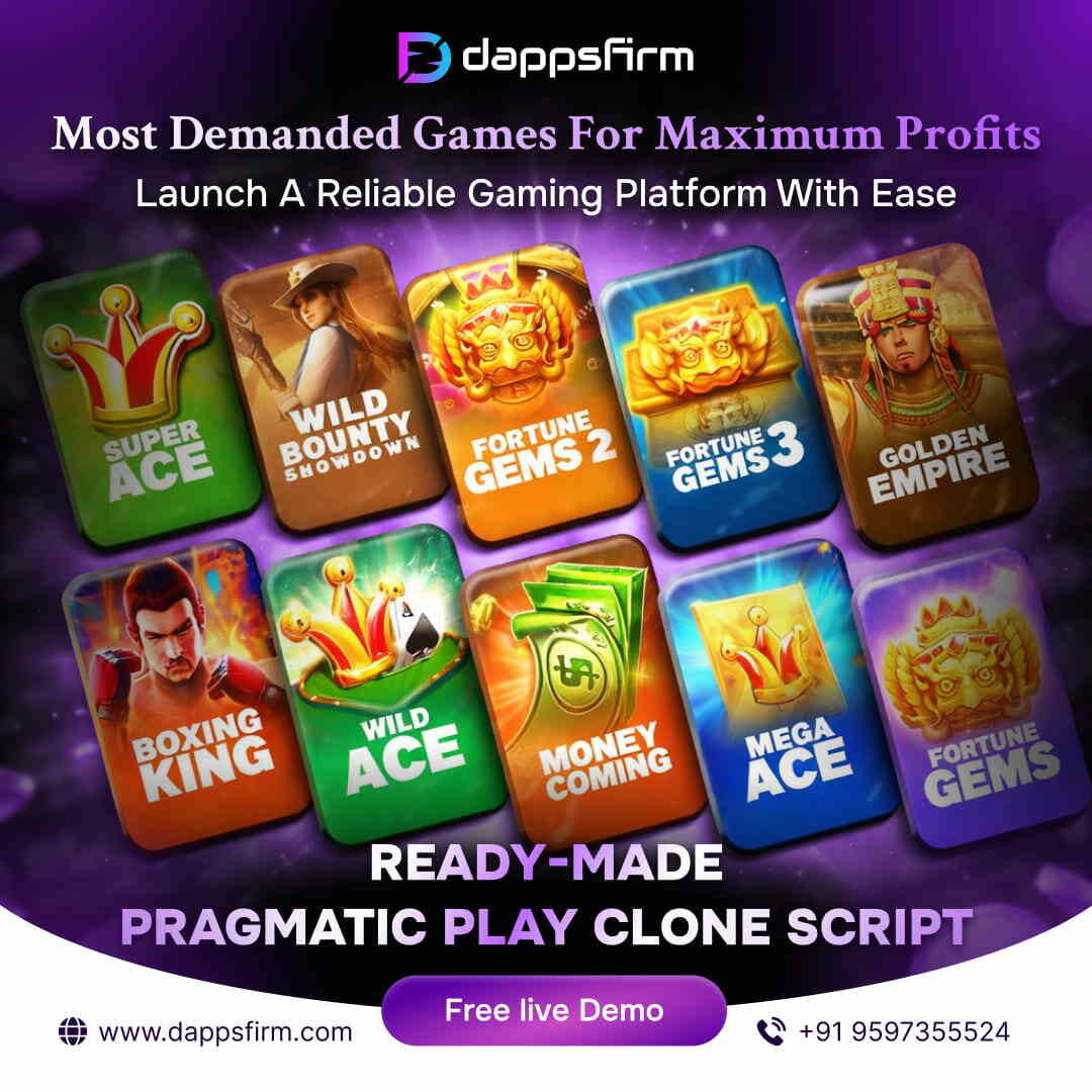 Purchase Pragmatic Play Clone Script at Low Cost