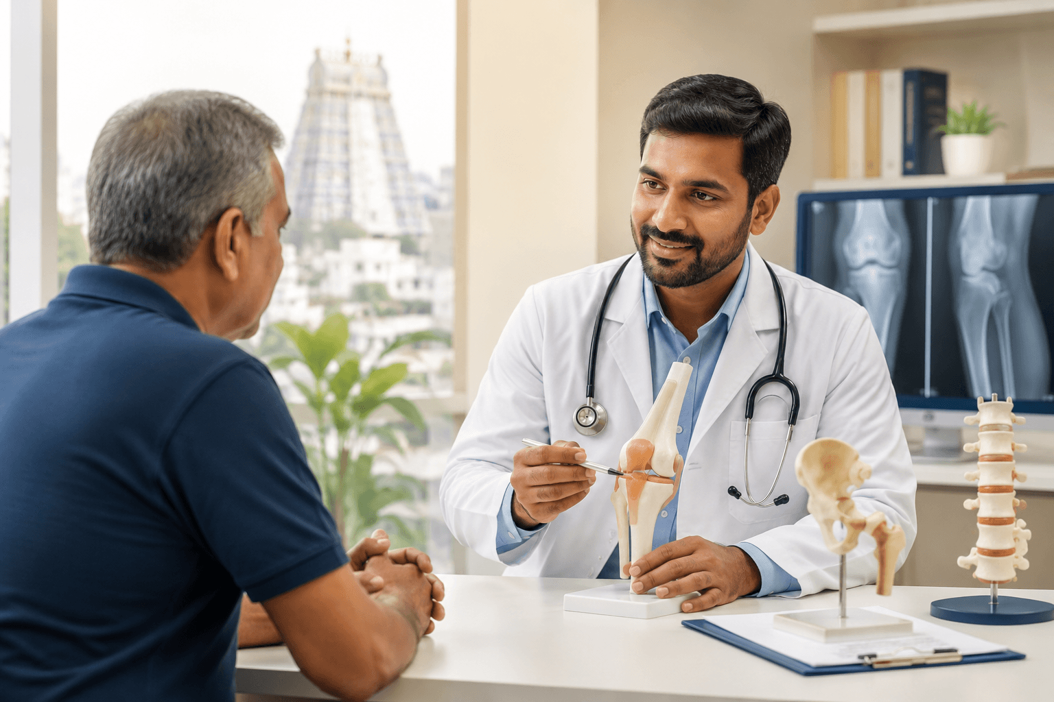 Why Visit an Ortho Clinic In Chrompet for Joint Pain?