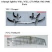 Triumph Spitfire MK1, MK2, GT6 MK1 Year (1962-1968)