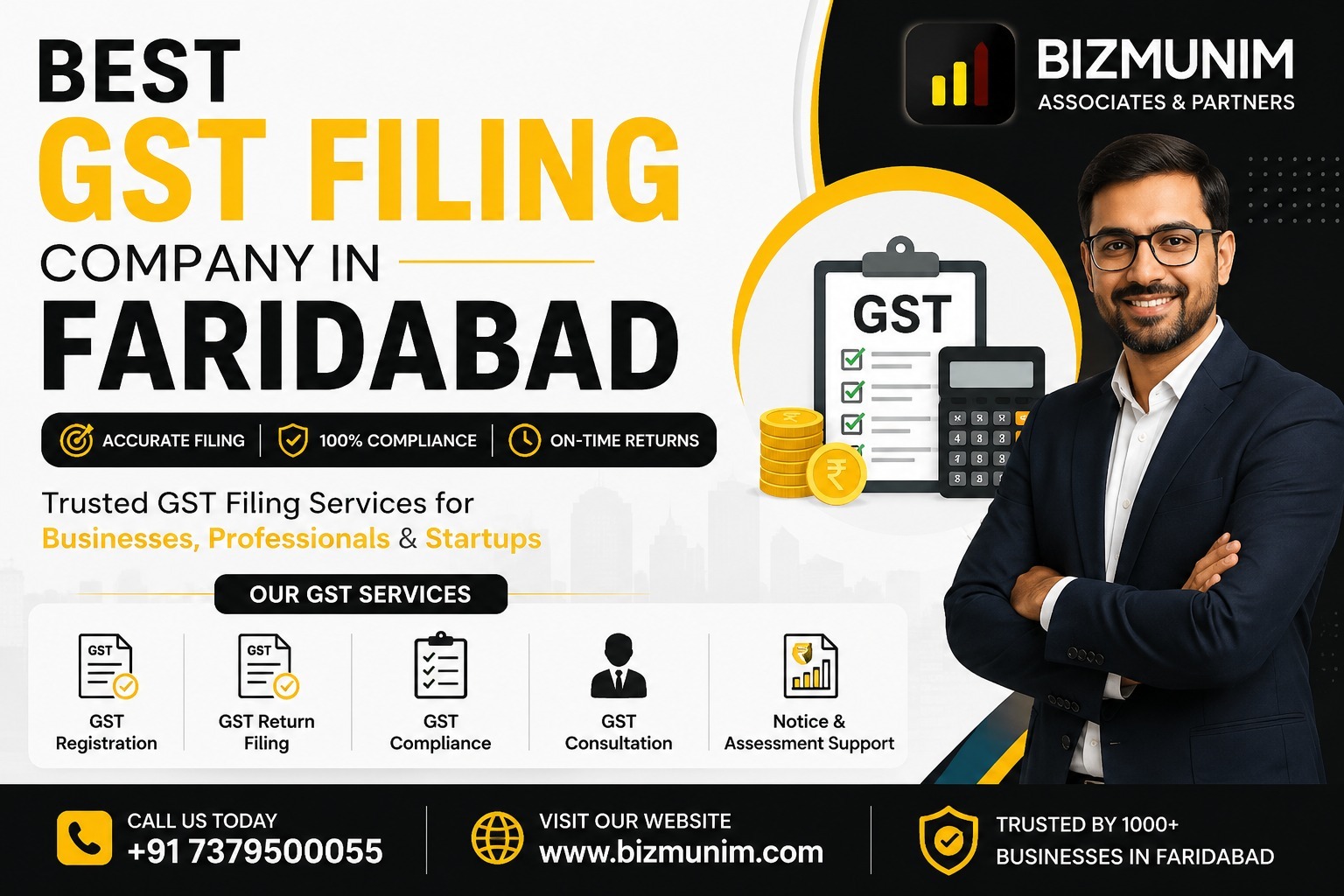 Best GST Filing Company in Faridabad