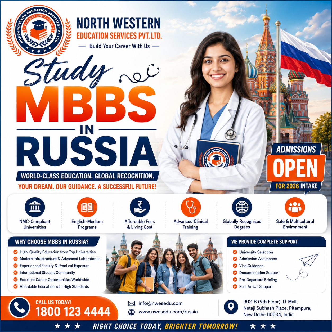 ⚡🩺 Plot Twist: Your Medical Career Starts in Russia! 🇷🇺