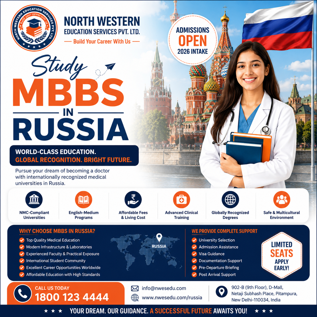 🚀 Study MBBS in Russia – Turn Your Medical Dream into Reality!