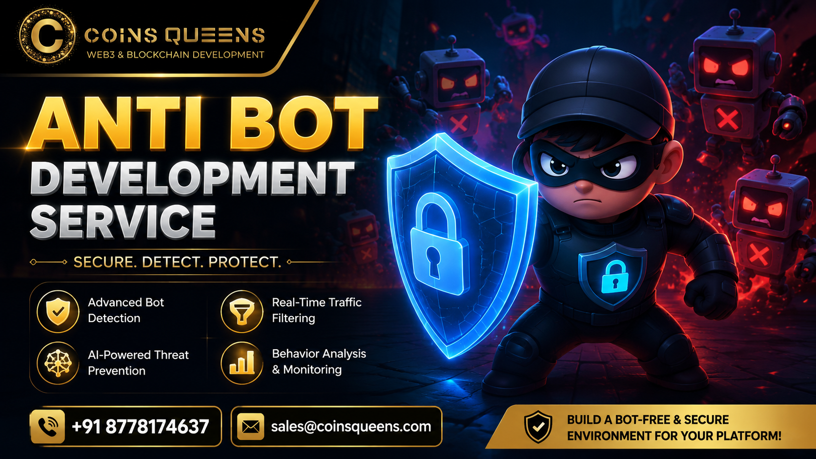 Secure Anti Bot Development Service – Exclusive Offer
