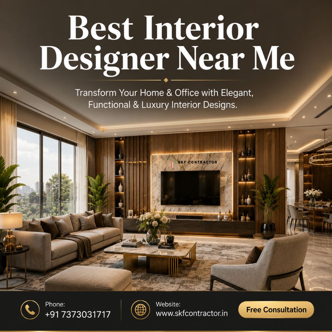 Find the Best Interior Designer Near Me for Stylish Living Spaces