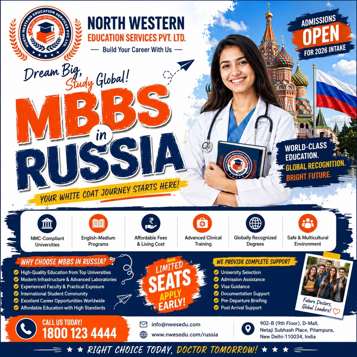 🚀🩺 Doctor Mode: ON. Destination: Russia! 🇷🇺