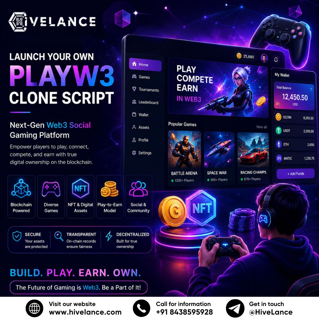 Essential Features to Include in a PlayW3 Clone App for Maximum User Engagement