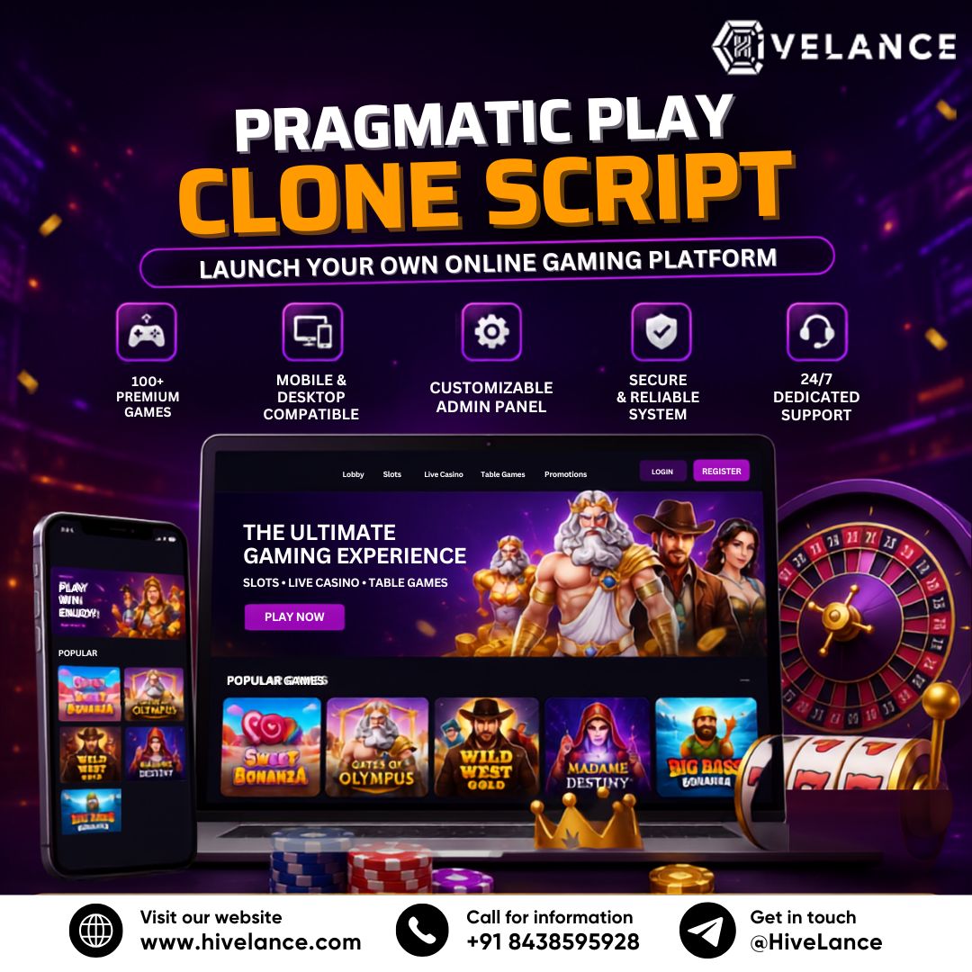 Launch Your Casino Business Faster with a Ready-Made Pragmatic Play Clone Script