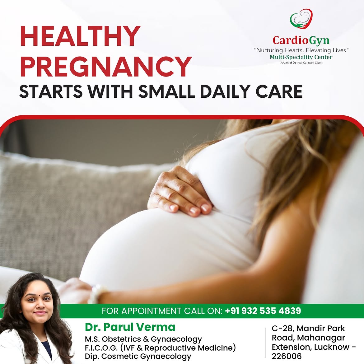 Dr. Parul Verma – Healthy Pregnancy Care & Women’s Health Specialist in Lucknow