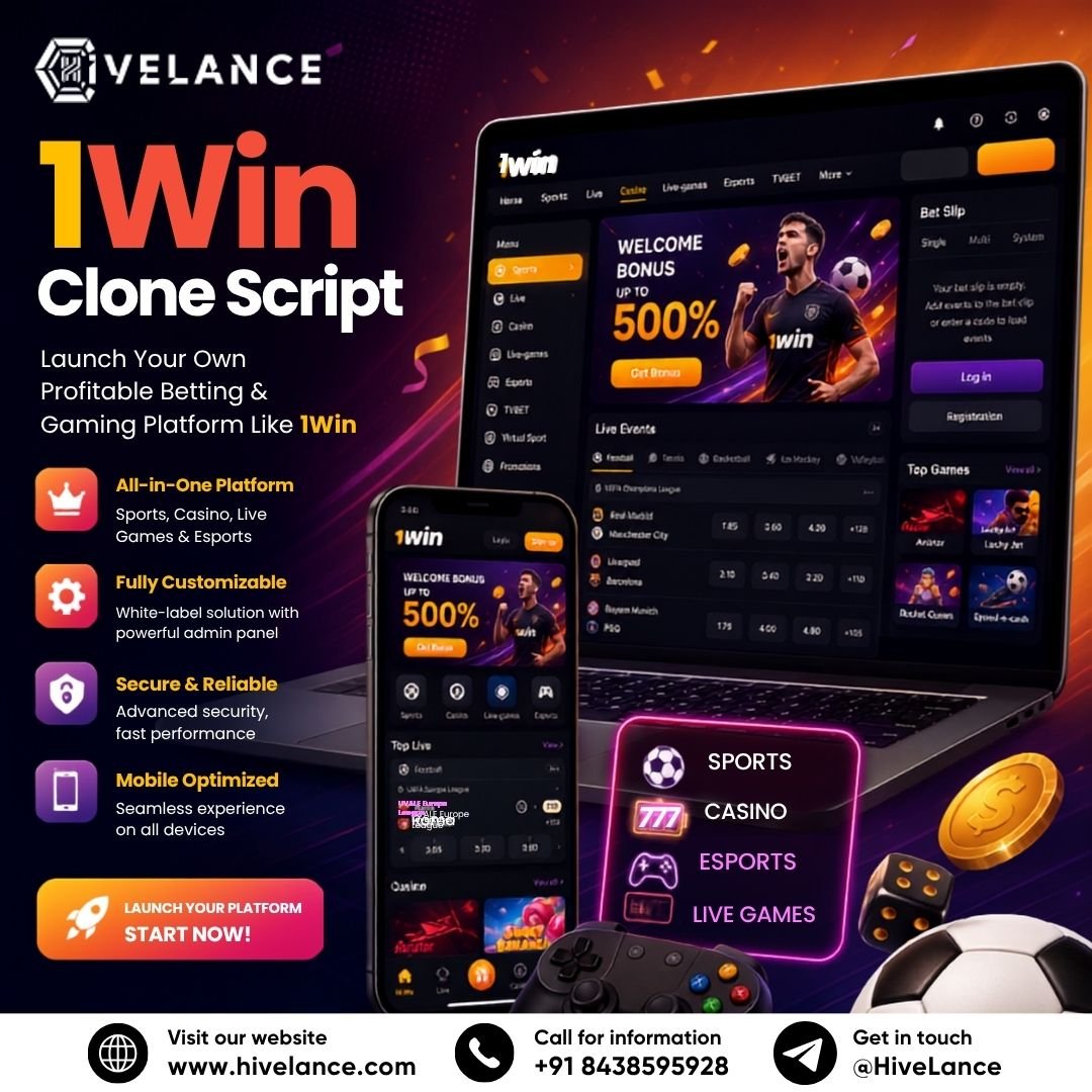1Win Clone App: Build a Feature-Rich Online Gaming Platform for Modern Users