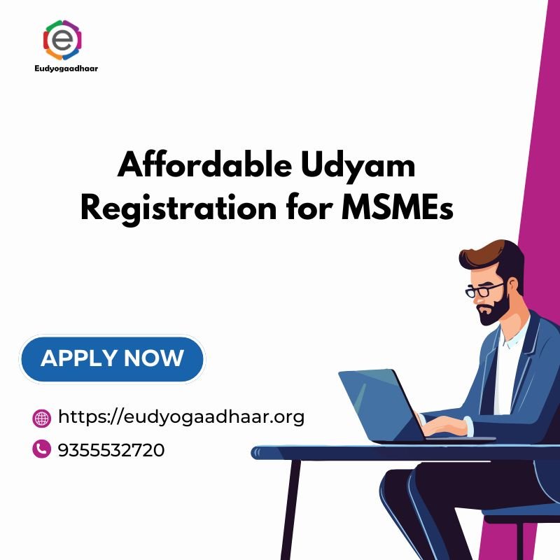Affordable Udyam Registration for MSMEs