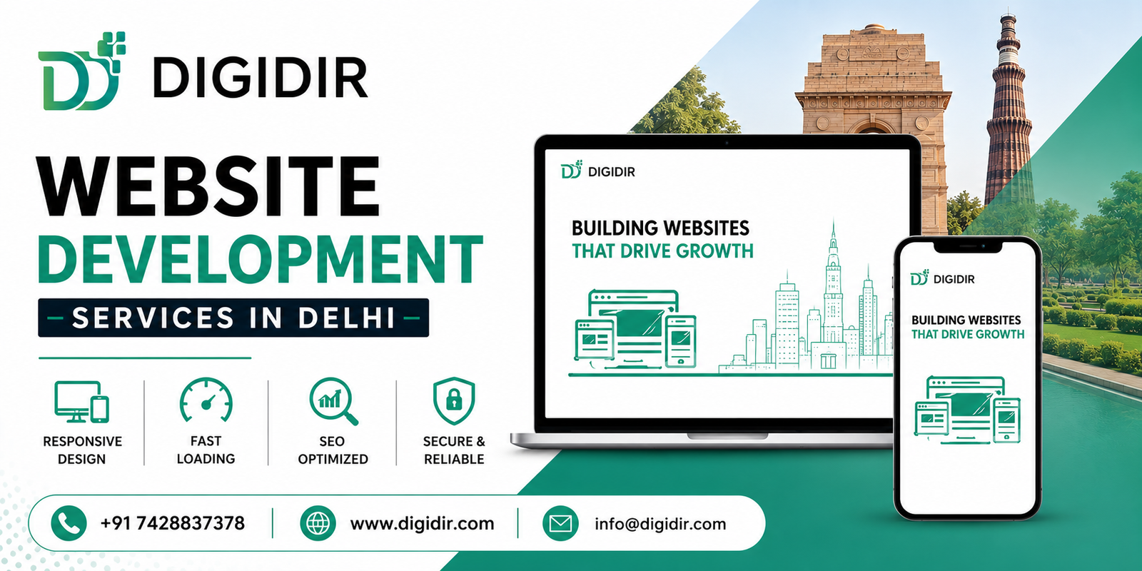 Website Development Services in Delhi | DigiDir