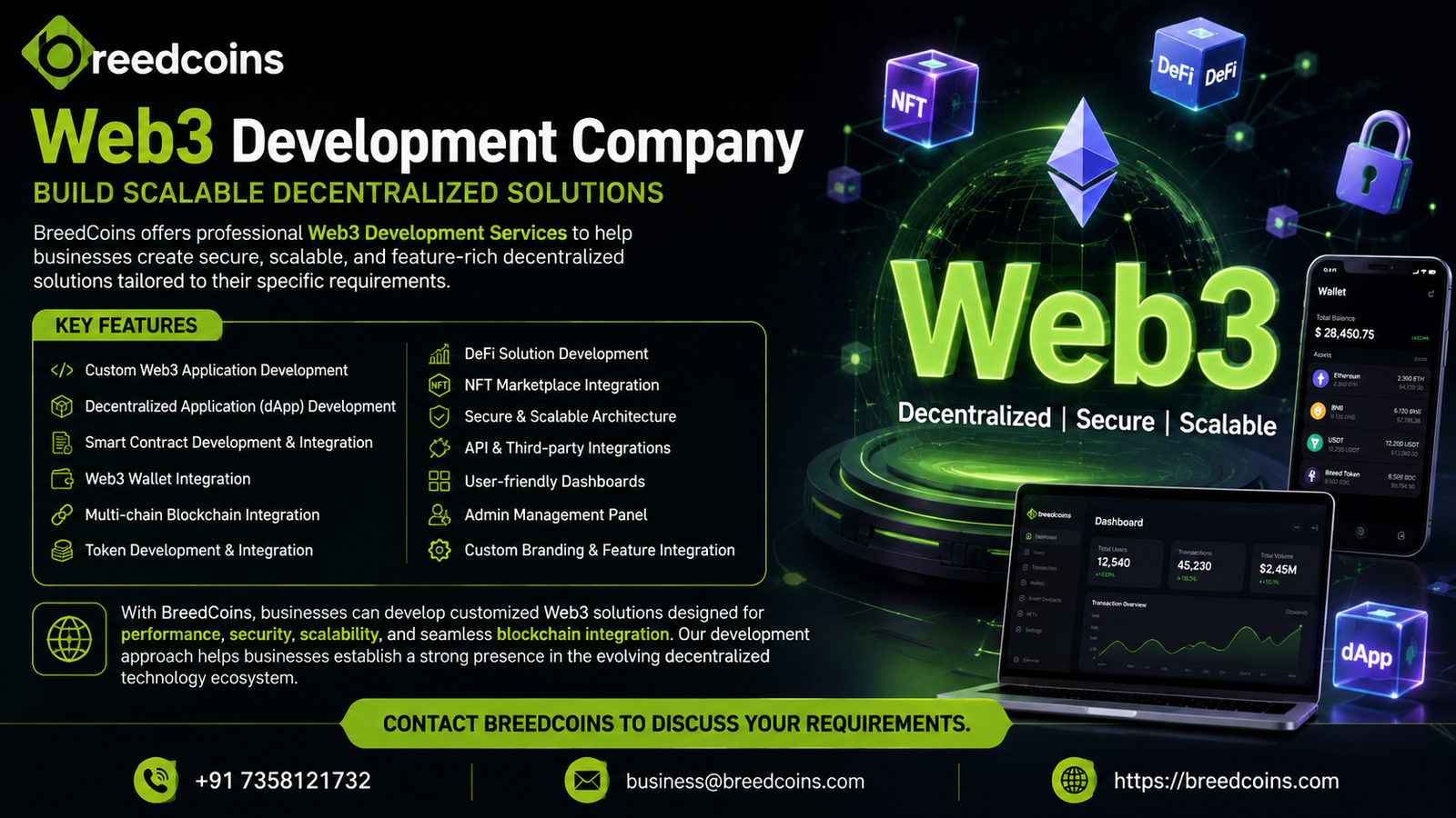Web3 Development Company – Build Scalable Decentralized Solutions