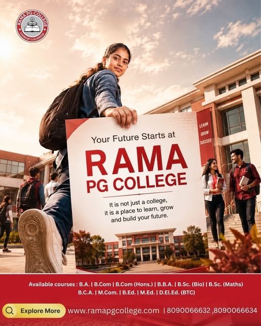 Your Future Starts at Rama PG College, Lucknow! 🎓
