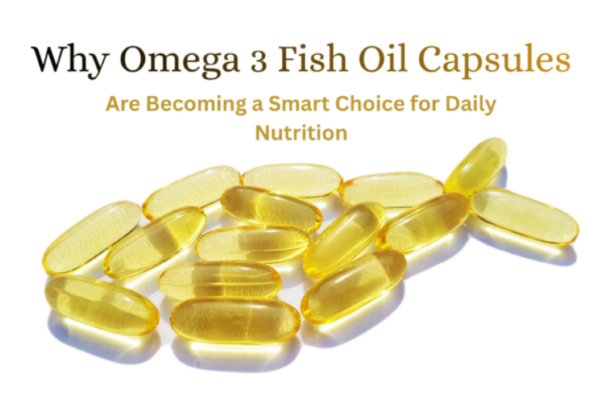 Omega 3 Fish Oil Capsules for Healthy Heart, Brain & Joint Function