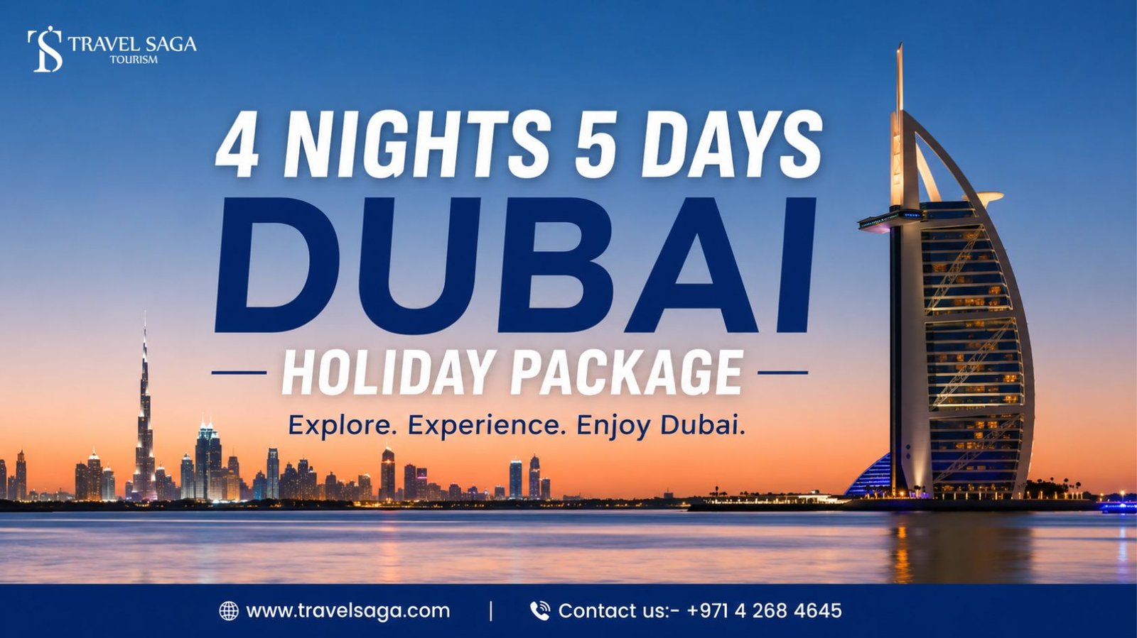Book a 4 Nights 5 Days Dubai Holiday Package for an Unforgettable Getaway