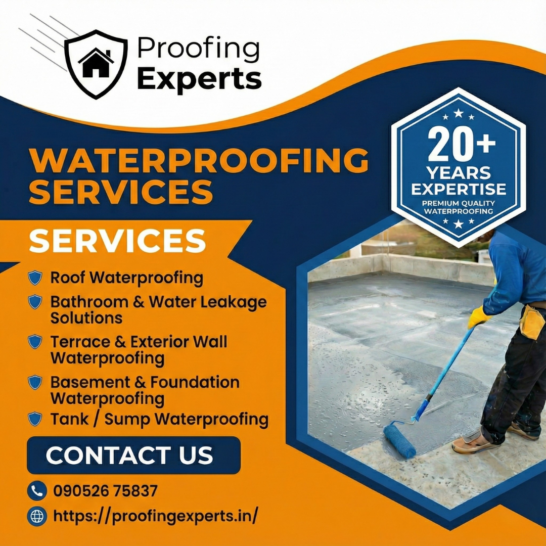 Best waterproofing Services in Ramanthapur | Proofing Experts