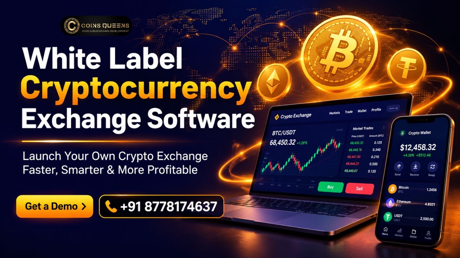 Advance Exchange Technology with White Label Cryptocurrency Software