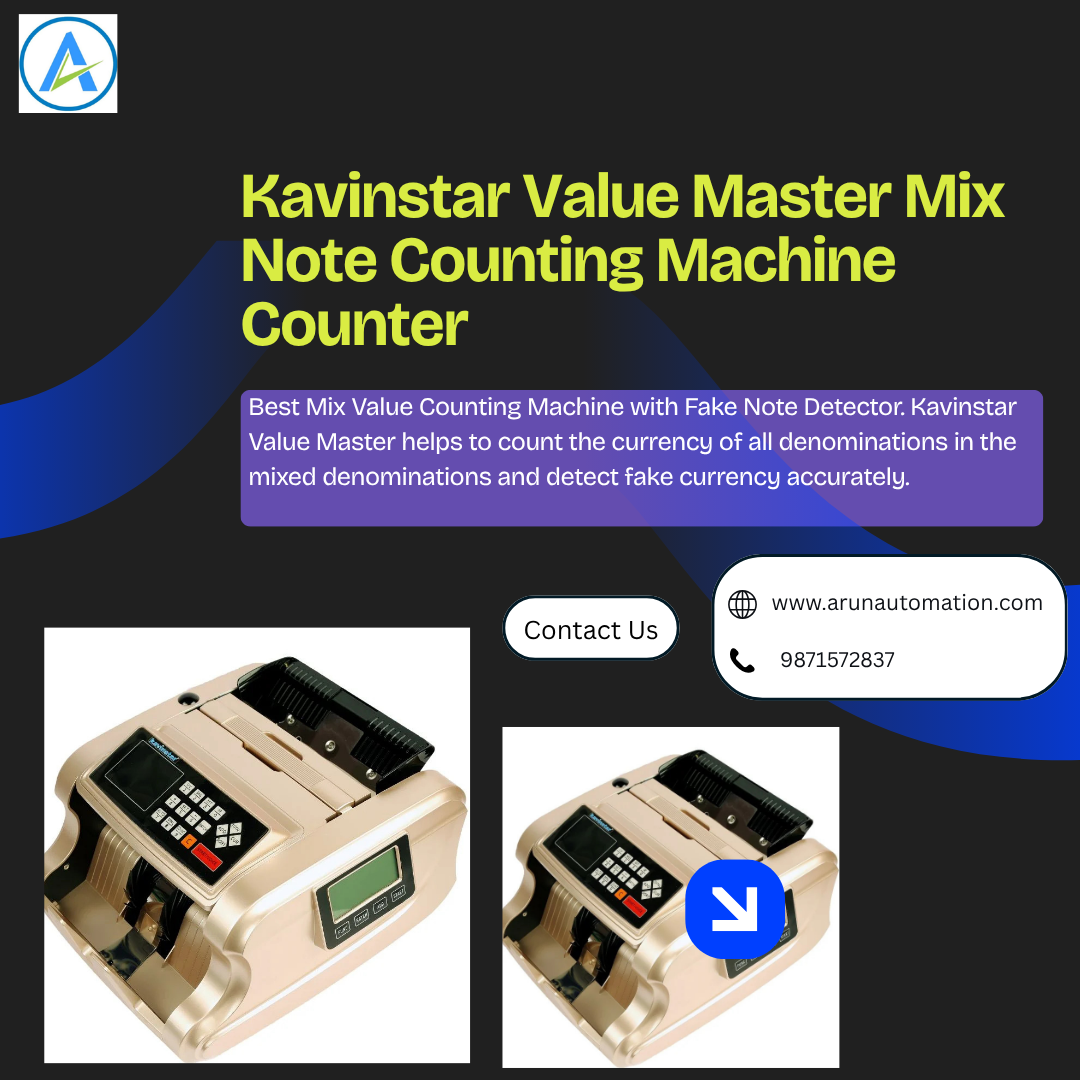 Kavinstar Value Master Mix Note Counting Machine Counter