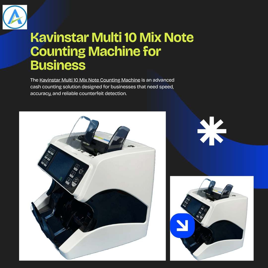 Kavinstar Multi 10 Mix Note Counting Machine for Business