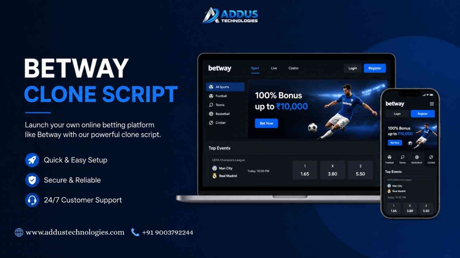 Top-rated Betway Clone App Development for Market Expansion
