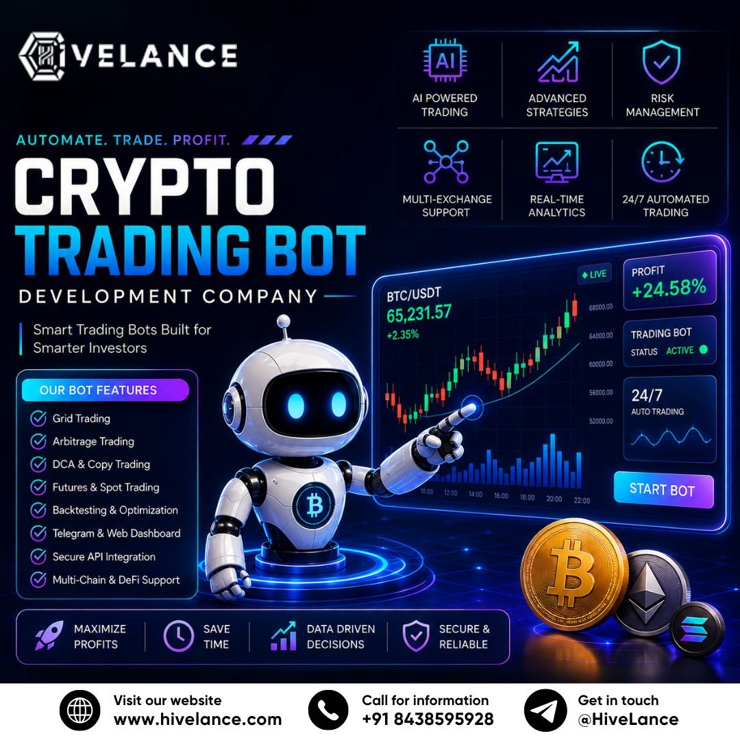 The Complete Guide to Crypto Trading Bot Development for Startups and Enterprises