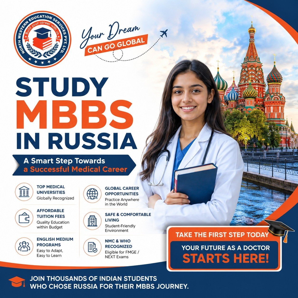 🇷🇺 Passport Ready. White Coat Next. 🩺