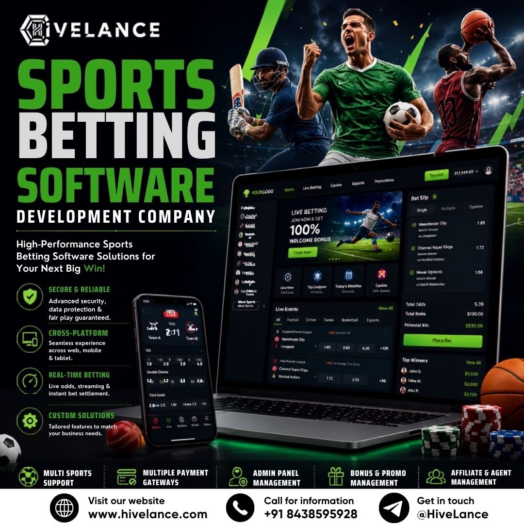 How Does Hivelance Deliver Reliable Sports Betting Software Development Services?