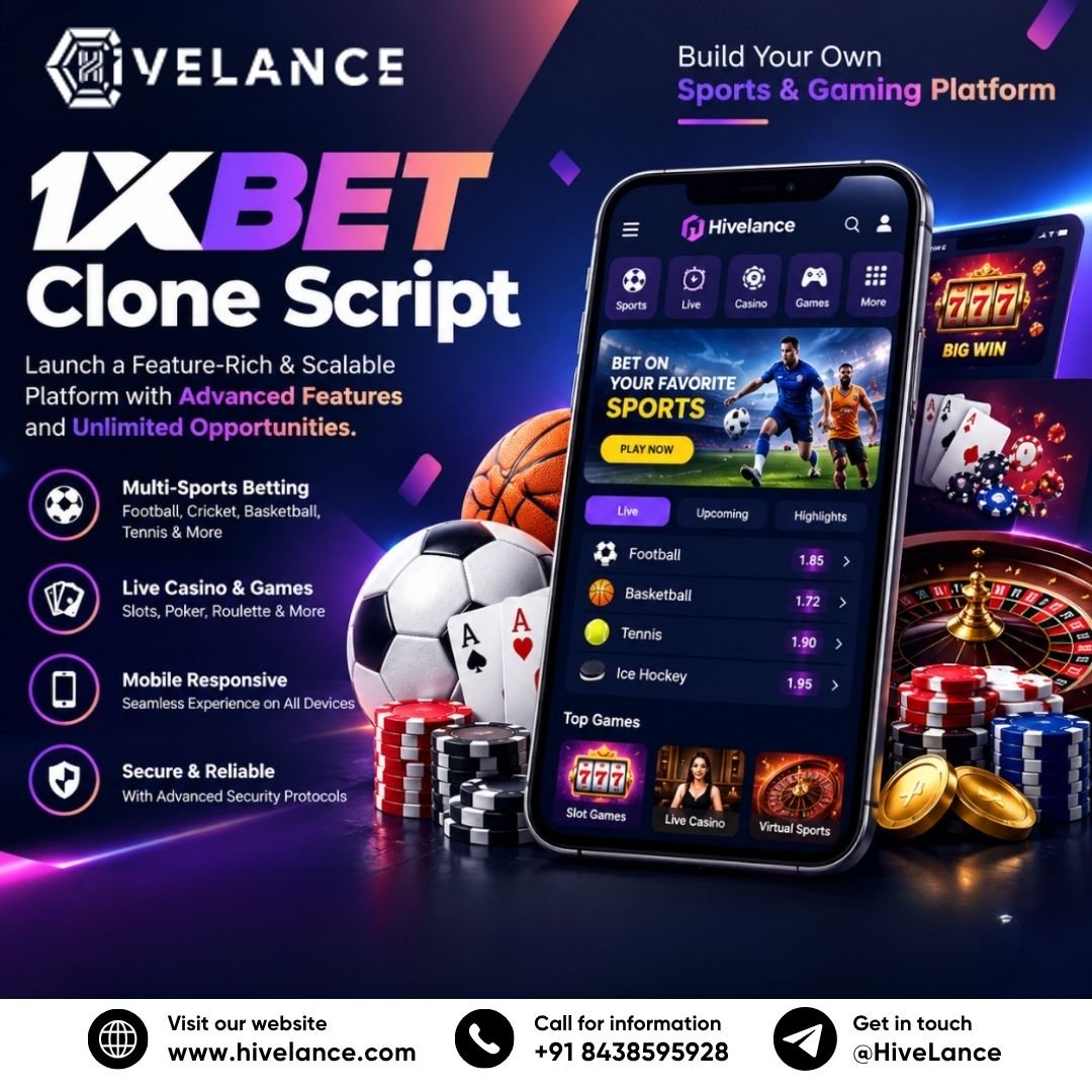 1xBet Clone Script: A Complete Solution for Launching Your Own Sportsbook