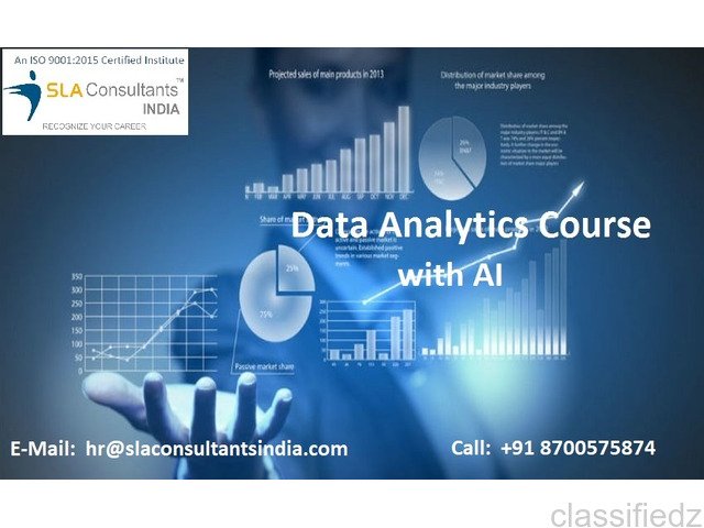Data Analyst Certification in Delhi, Learn Excel, VBA, SQL, Power BI & Tableau | Get Free Alteryx, Prompt Engineering & Gen AI Skills with IBM Certification Support, High-Growth Career Program by SLA Consultants India